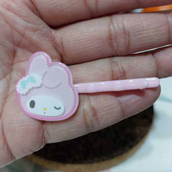 Super Cute Girl's My Melody Adorably Blinking Plastic Hair Clip - Picture 2 of 4